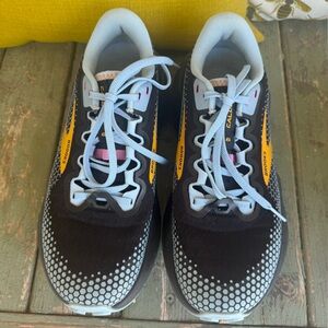 Brooks Blue and Black CALDERA 6 Trail Running Shoe